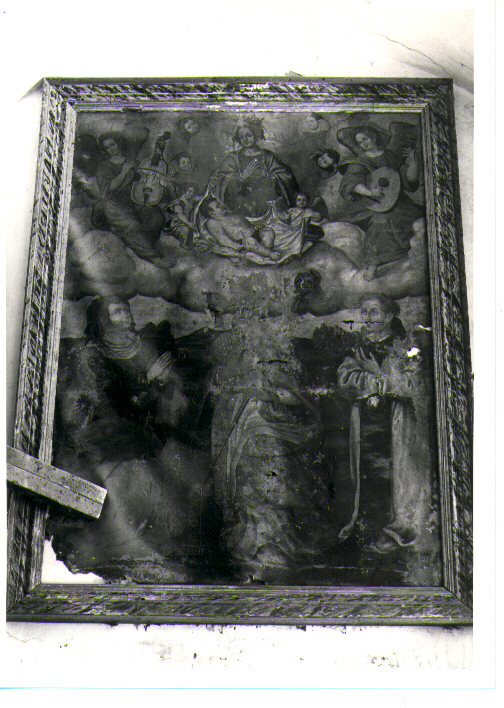 Madonna con Bambino e Santi Agnese e Leonardo (dipinto) - ambito lucano (prima metà sec. XVII)