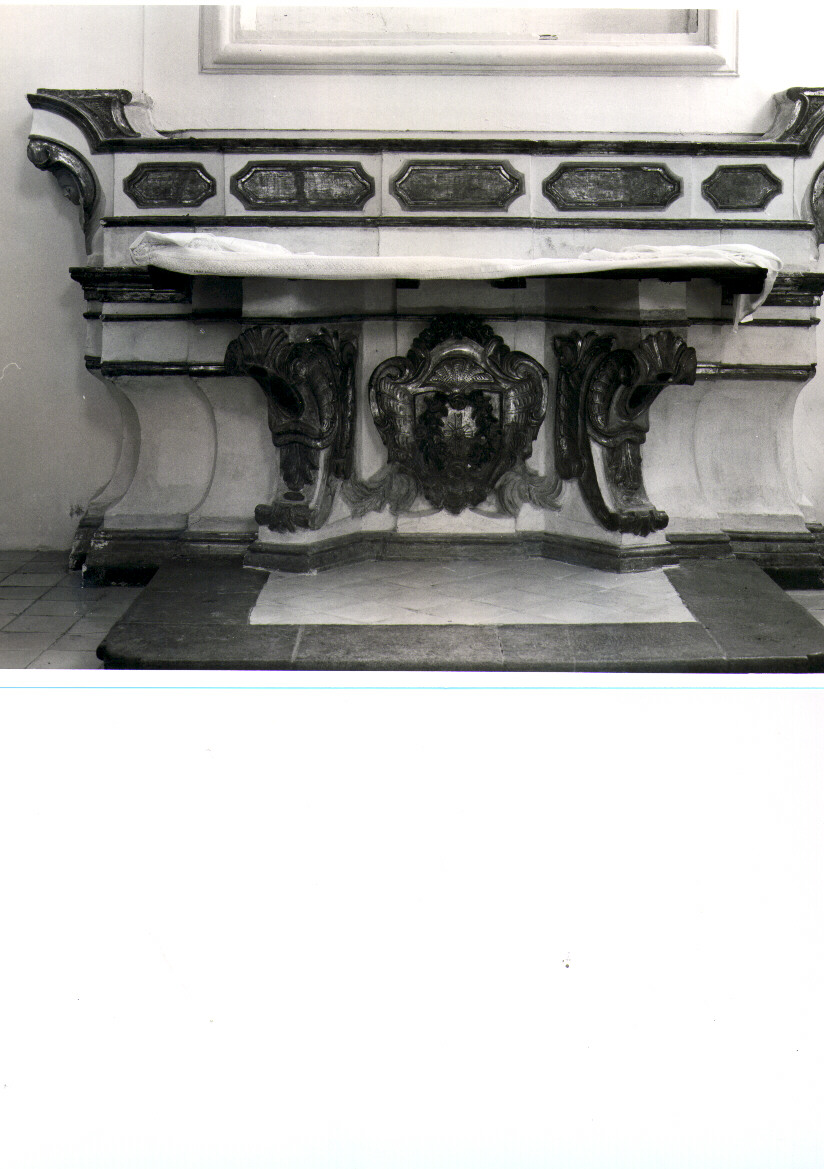 altare - bottega Italia meridionale (fine/inizio secc. XVIII/ XIX)