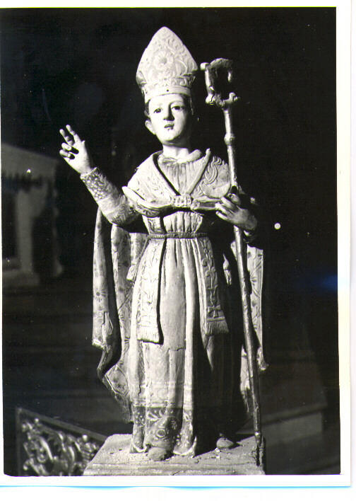San Donato (statua) - bottega lucana (sec. XIX)