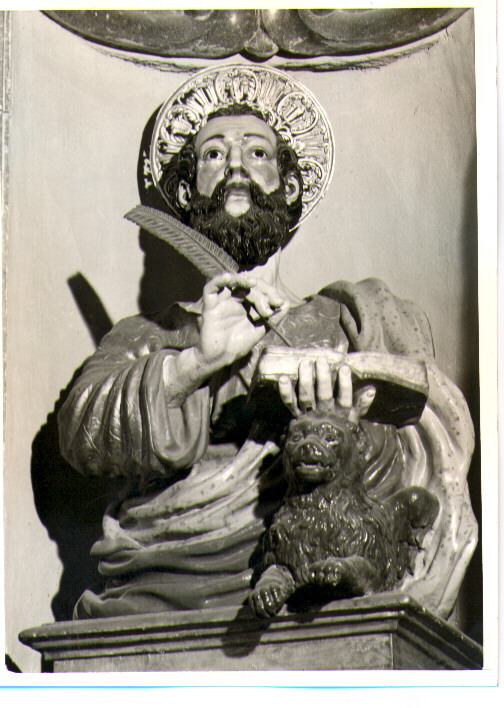 San Marco Evangelista (busto) - bottega napoletana (fine/inizio secc. XVII/ XVIII)