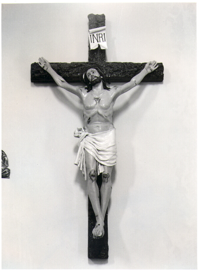 Cristo crocifisso (scultura) - manifattura lucana (primo quarto sec. XX)
