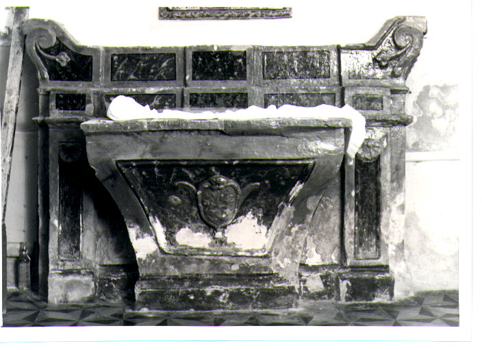 altare - a mensa - bottega Italia meridionale (sec. XIX)