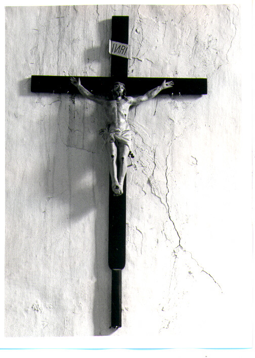 Cristo crocifisso (scultura, elemento d'insieme) - bottega Italia meridionale (sec. XVIII)