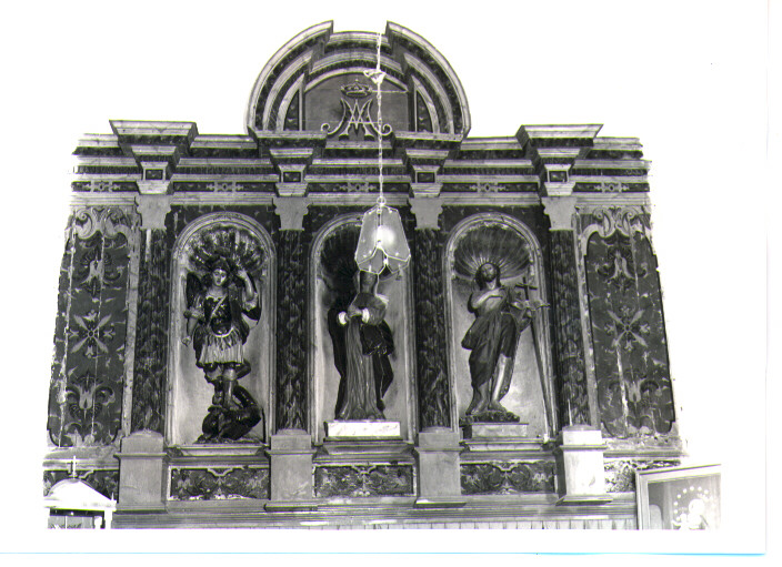 trittico, insieme - bottega napoletana (sec. XVII)
