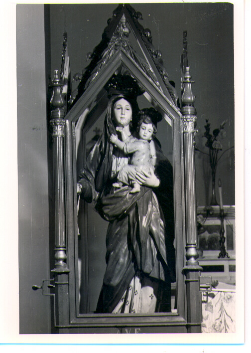 Madonna con Bambino (statua) - bottega Italia meridionale (fine sec. XVIII)