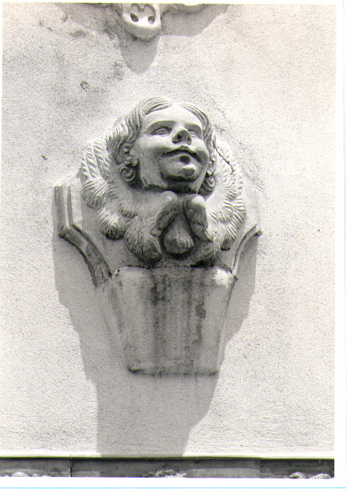 cherubino (rilievo) - bottega lucana (fine/inizio secc. XVII/ XVIII)