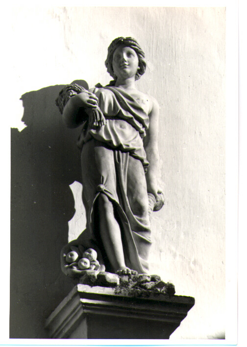 allegoria della estate (statua) - bottega napoletana (fine/inizio secc. XVIII/ XIX)