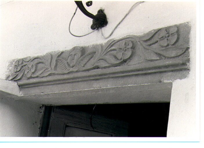 architrave - bottega lucana (metà sec. XVII)