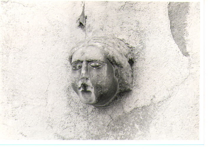 mascherone (scultura) - bottega lucana (fine/inizio secc. XVIII/ XIX)