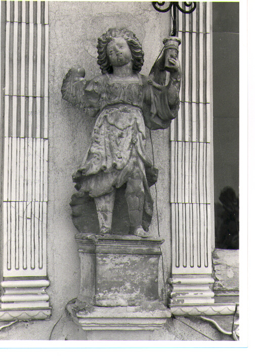 angelo reggitorcia (statua) - bottega Italia meridionale (inizio sec. XVII)