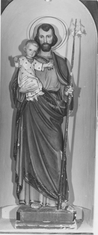 San Giuseppe e Gesù Bambino (statua) - bottega Italia meridionale (sec. XX)