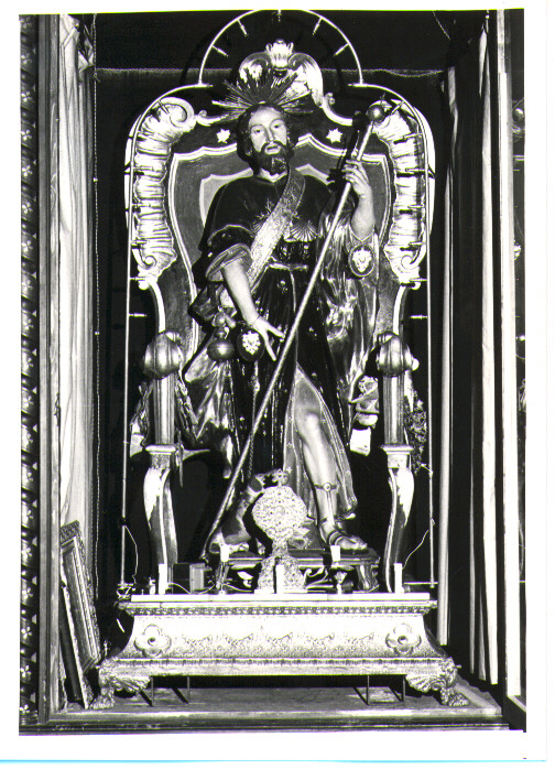 San Rocco (statua) - bottega Italia meridionale (sec. XX)