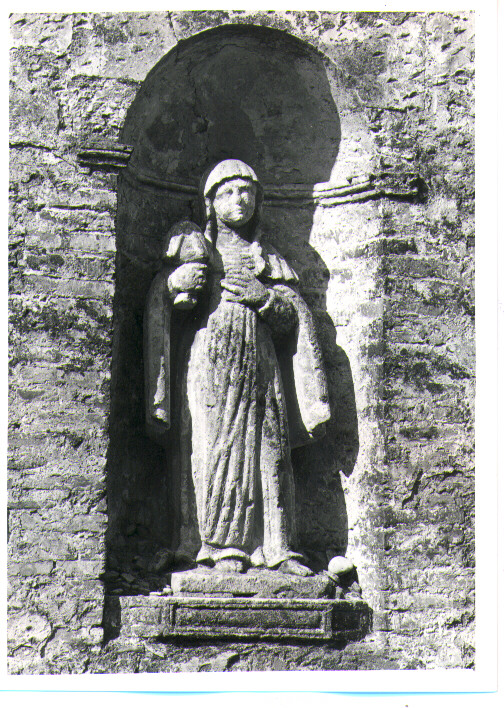 Santa Chiara (statua) - bottega Italia meridionale (fine sec. XVI)