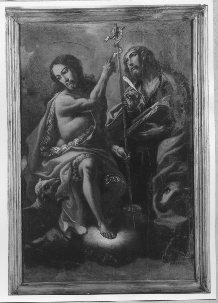 Santi (dipinto, opera isolata) - ambito napoletano (sec. XVII)