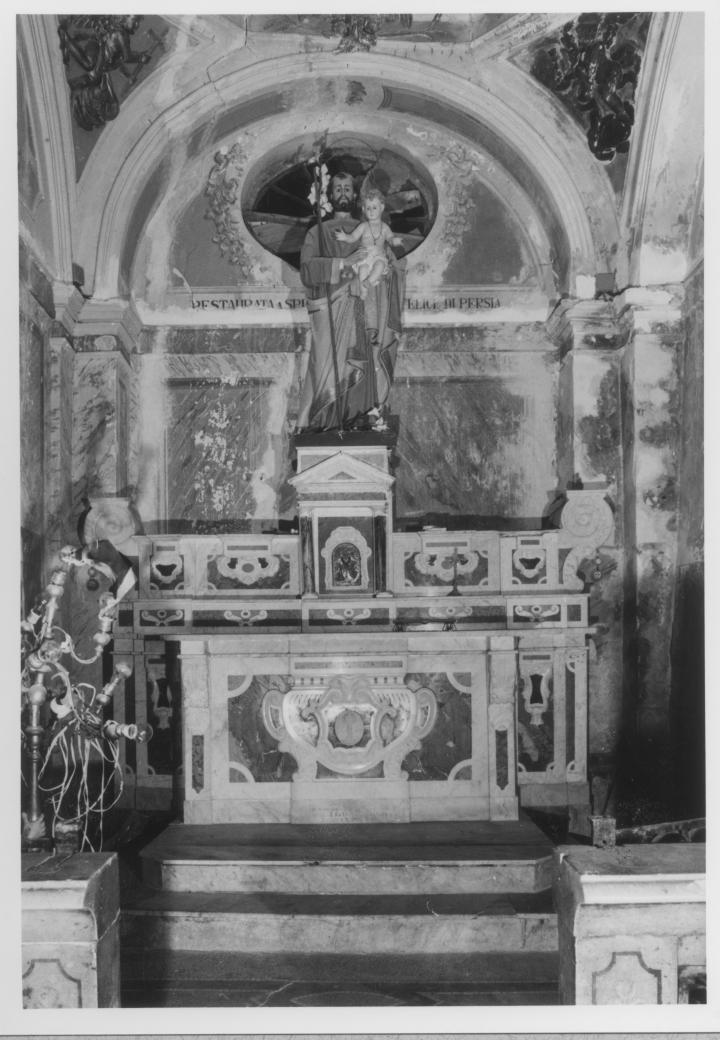 altare, opera isolata - bottega napoletana (secc. XVIII/ XIX)
