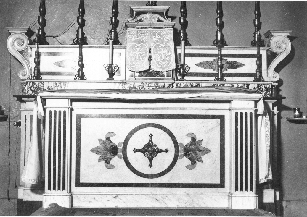 altare - bottega Italia meridionale (metà sec. XIX)