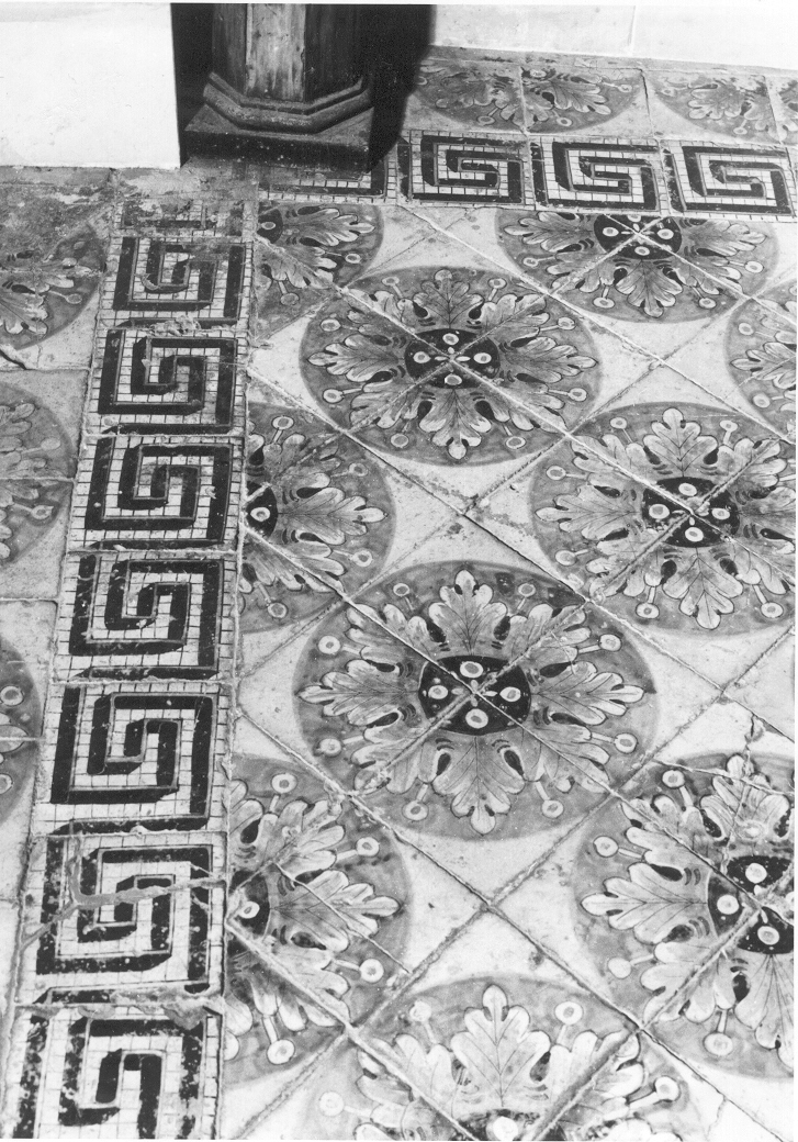 pavimentazione, serie - bottega Italia meridionale (metà sec. XIX)