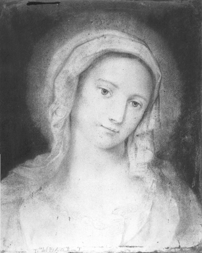 Madonna (dipinto) di Del Po Teresa (inizio sec. XVIII)