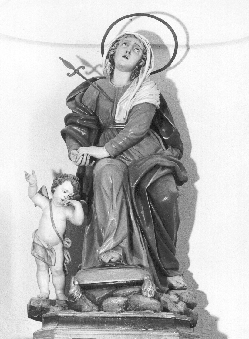 Madonna Addolorata (statua) - bottega Italia meridionale (prima metà sec. XIX)