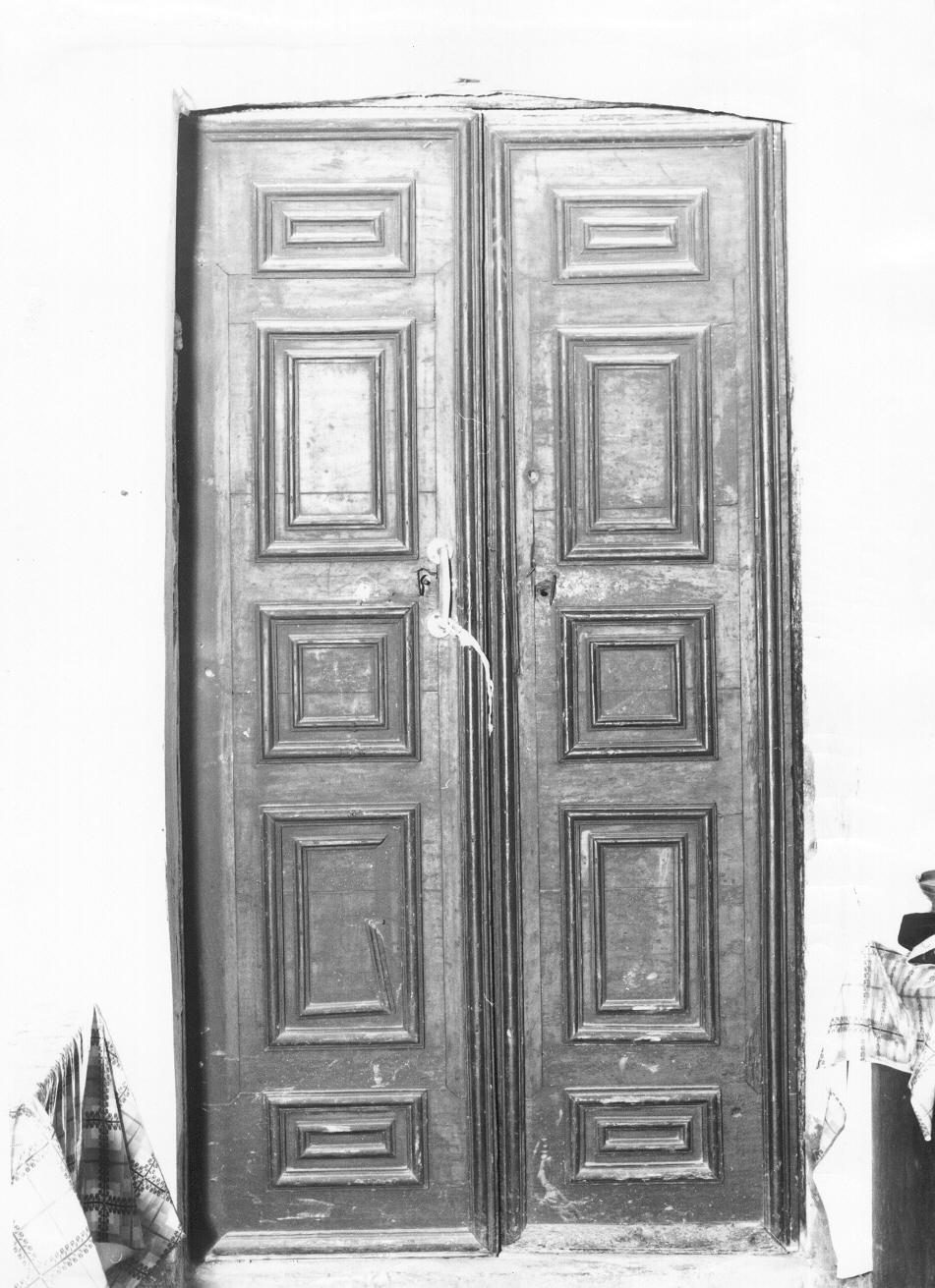 porta, serie - bottega lucana (primo quarto sec. XVIII)