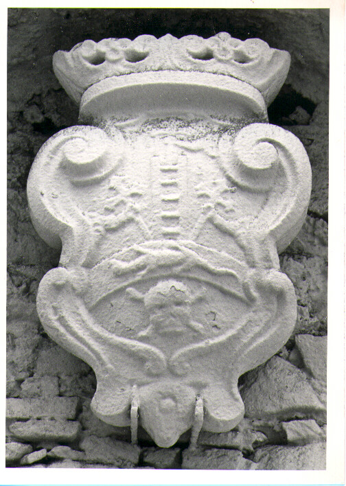 stemma famiglia Brancalassi, stemma (rilievo) - bottega Italia meridionale (seconda metà sec. XVIII)