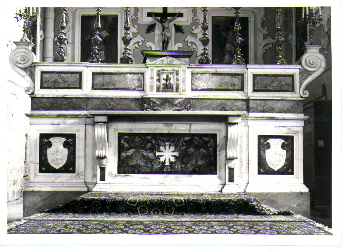 altare maggiore - bottega Italia meridionale (?) (sec. XIX)