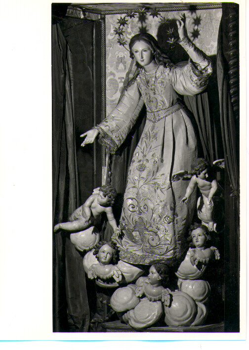 Madonna Assunta (scultura) - bottega napoletana (sec. XIX)