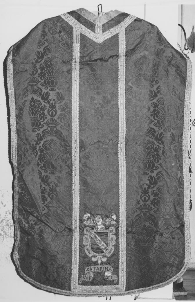 paramento liturgico - manifattura Italia meridionale (fine/inizio secc. XVIII/ XIX)