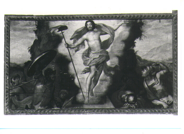 resurrezione di Cristo (dipinto) - ambito Italia meridionale (sec. XVI)