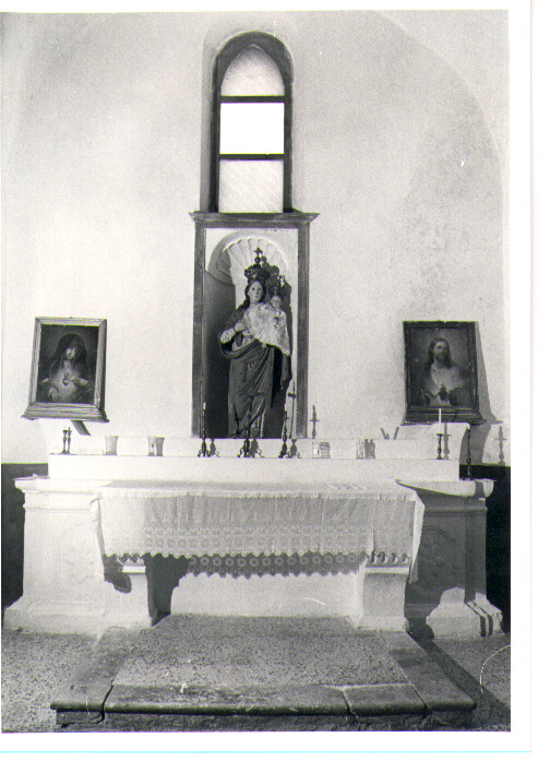 Madonna delle Grazie, Madonna con Bambino (statua) - bottega Italia meridionale (sec. XIX)