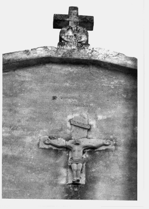 Cristo crocifisso (rilievo) - bottega Italia meridionale (secc. XIII/ XIV)