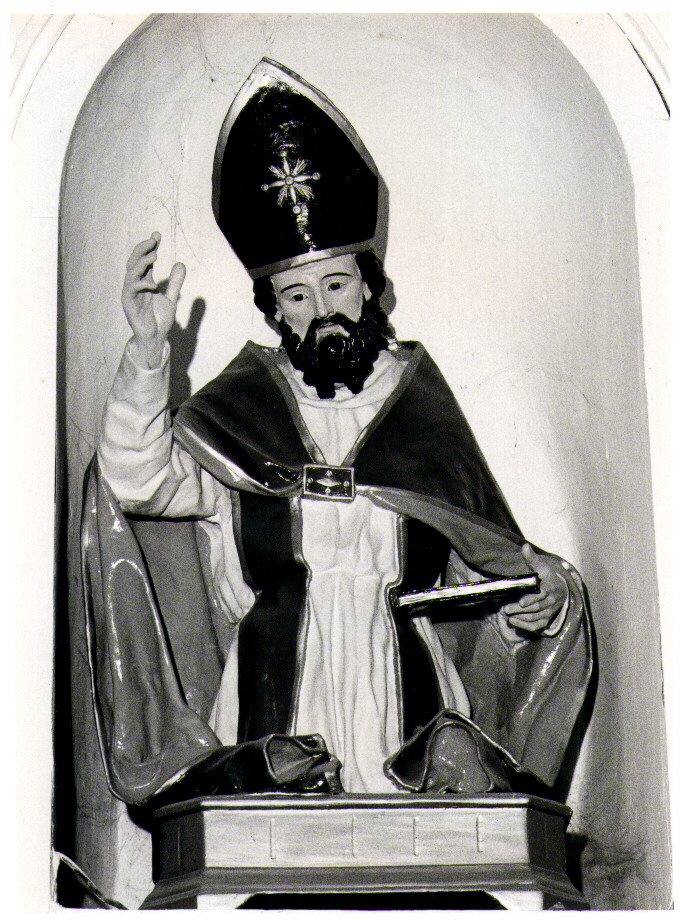 San Nicola di Bari (scultura) - bottega Italia meridionale (inizio sec. XX)