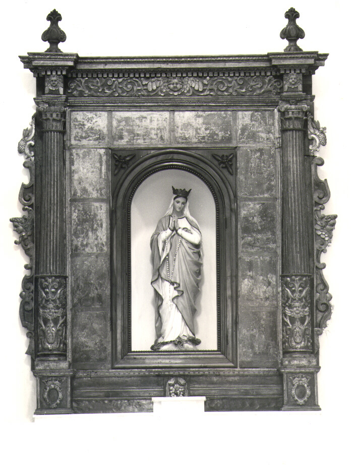mostra d'altare - bottega Italia meridionale (metà sec. XVII)