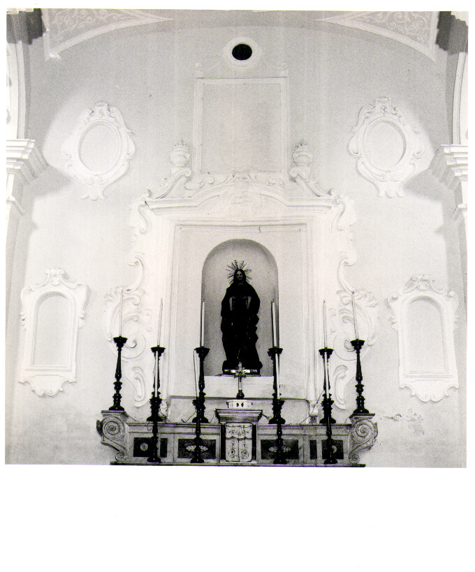mostra d'altare - bottega Italia meridionale (prima metà sec. XIX)