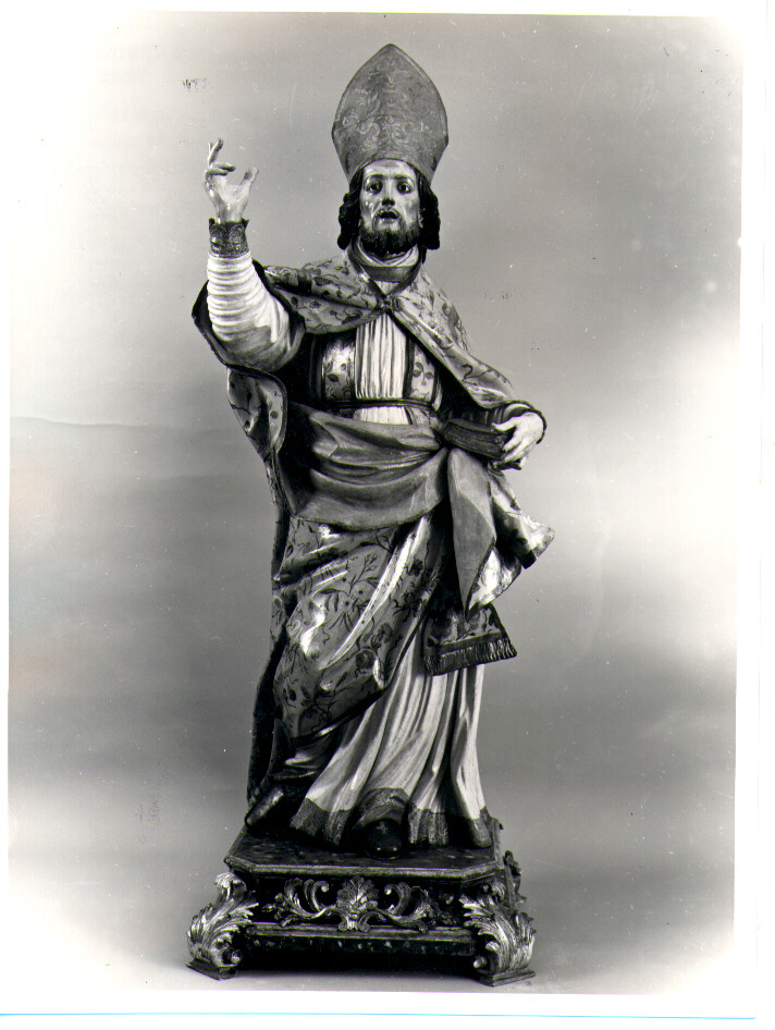 San Nicola di Bari (scultura) - bottega Italia meridionale (prima metà sec. XIX)