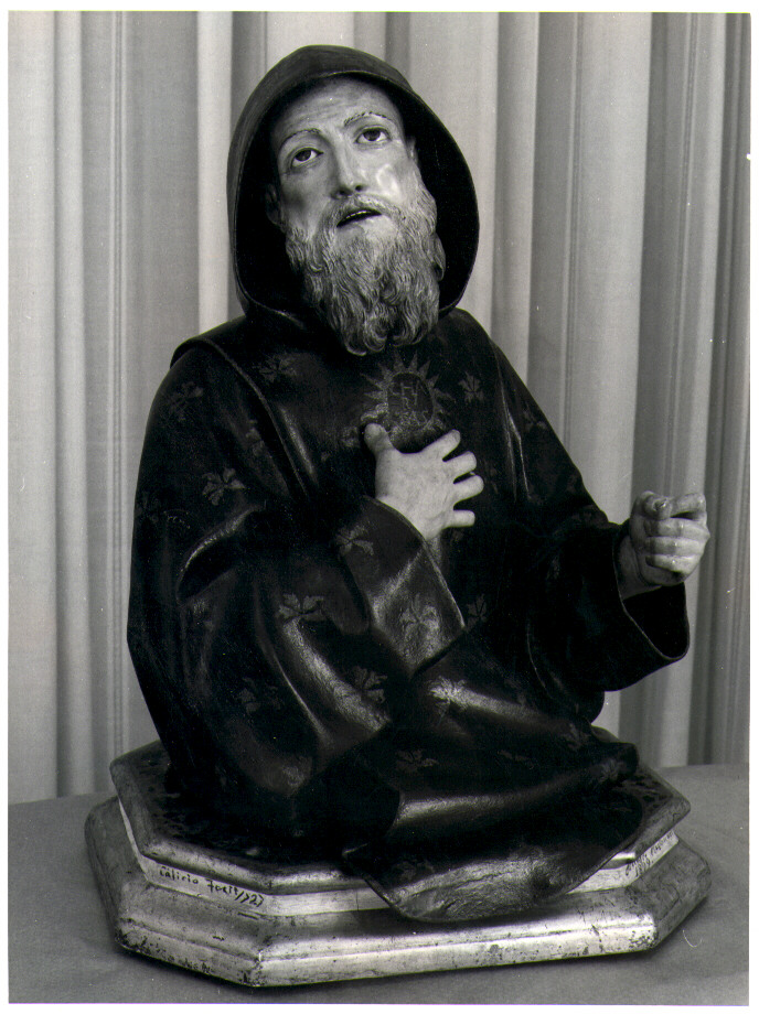 San Francesco di Paola (busto) - bottega Italia meridionale (sec. XIX)