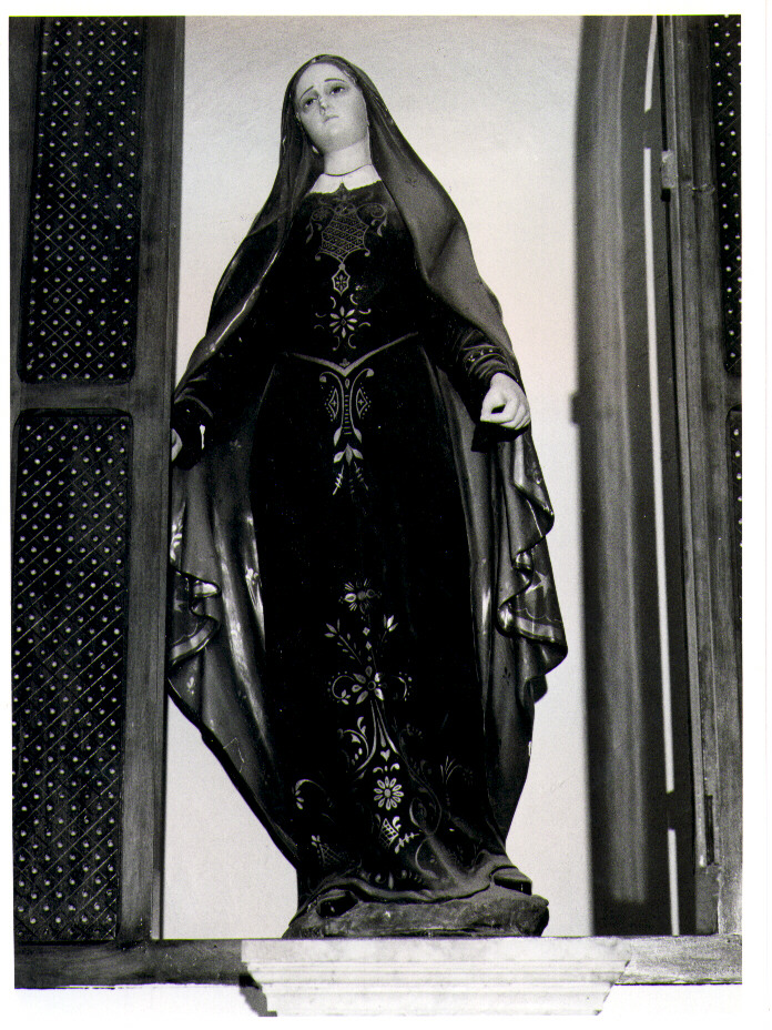 Madonna Addolorata (scultura) - bottega Italia meridionale (fine sec. XIX)