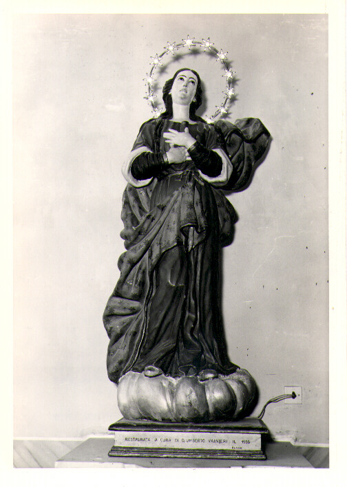 Madonna Immacolata (scultura) - bottega Italia meridionale (prima metà sec. XVIII)