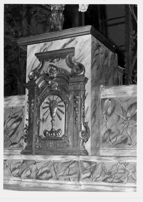 sportello di tabernacolo - bottega lucana (fine sec. XVIII)