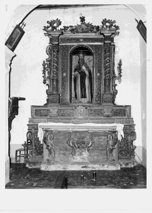 altare - a mensa - bottega lucana (prima metà sec. XVIII)