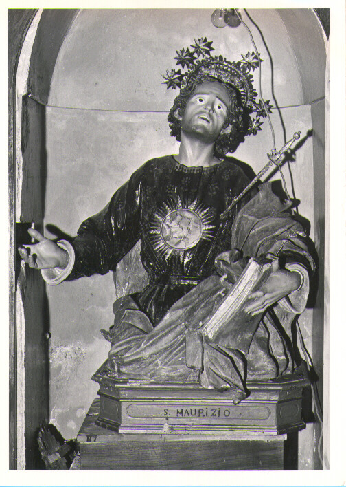 reliquiario - a busto - bottega lucana (seconda metà sec. XVIII)