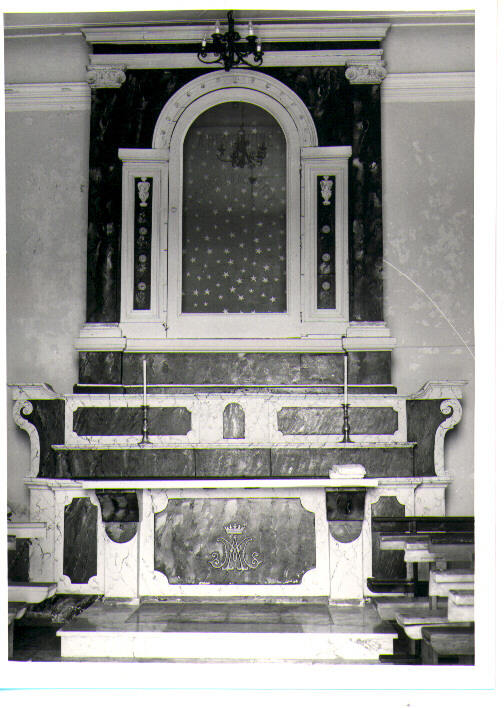 altare - bottega lucana (inizio sec. XX)