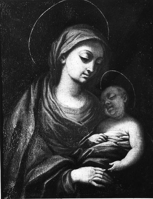 Madonna con Bambino (dipinto) - ambito napoletano (fine/inizio secc. XVII/ XVIII)