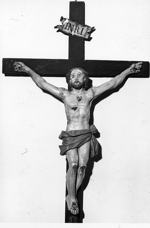 Cristo crocifisso (crocifisso) - bottega Italia meridionale (metà sec. XVII)