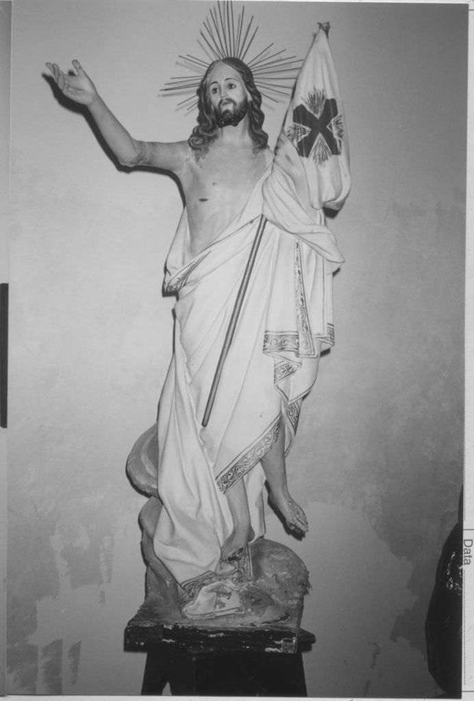 Cristo risorto (statua) di Maestro di Noepoli (primo quarto sec. XX)
