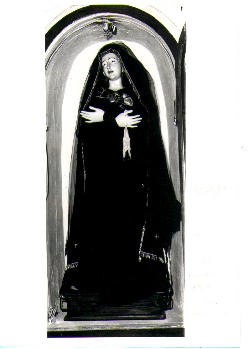Madonna Addolorata (statua) - bottega lucana (prima metà sec. XIX)