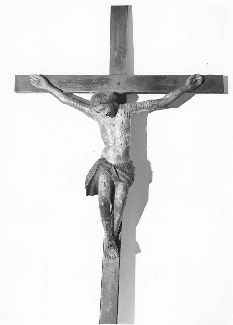 Cristo crocifisso (scultura) - bottega napoletana (seconda metà sec. XVIII)