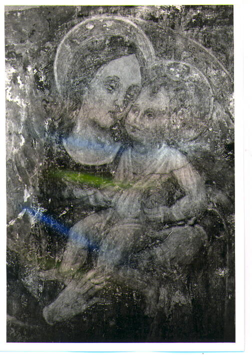 Madonna con Bambino (dipinto) - ambito Italia meridionale (sec. XV)