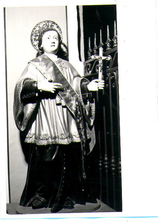 San Mariano, Santo (statua) - bottega Italia meridionale (fine/inizio secc. XVIII/ XIX)