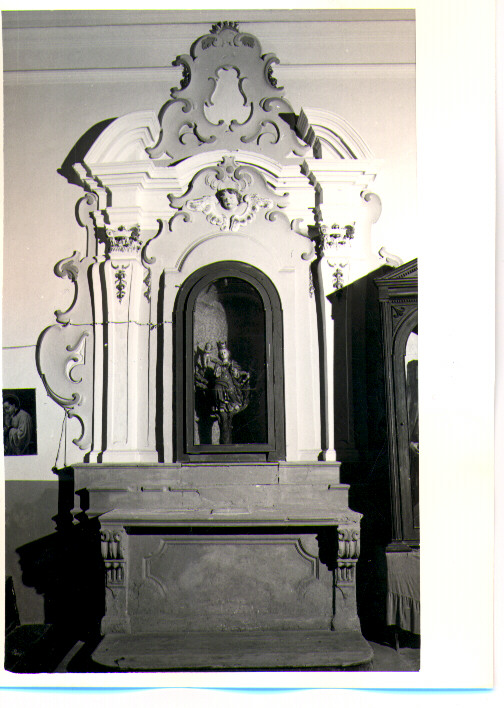 altare - bottega Italia meridionale (seconda metà sec. XVIII)